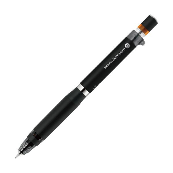 (まとめ) ゼブラ シャープペンシル デルガードタイプER 0.5mm （軸色：ブラック） P-MA88-BK 1本  【×30の通販は
