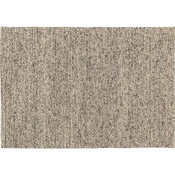 手織り カーペット/ラグマット 【約190×190cm ダークグレー】 防炎 ホットカーペット対応 インド製 『マシュー』 プレの通販は