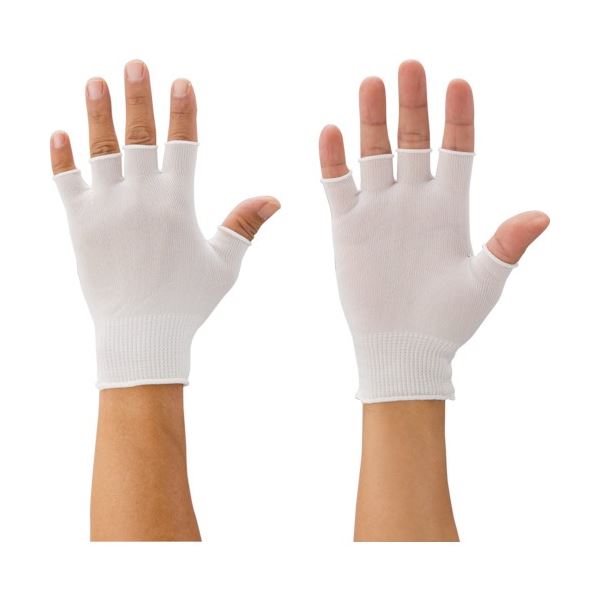 (まとめ) マックス 快適インナー 半指手袋 Mサイズ MX387-M 1双 【×3セット】 送料無料！の通販は