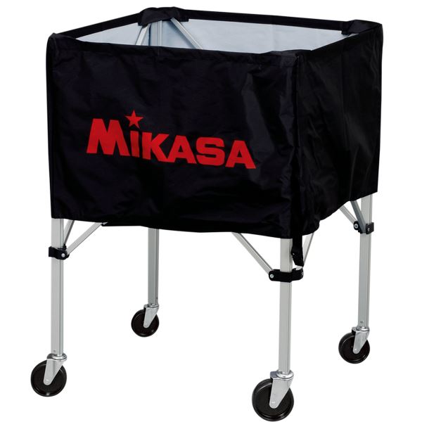 MIKASA（ミカサ）器具 ボールカゴ 屋外用（フレーム・幕体・キャリーケース3点セット） ブラック 【BCSPHL】 送料無料の通販は
