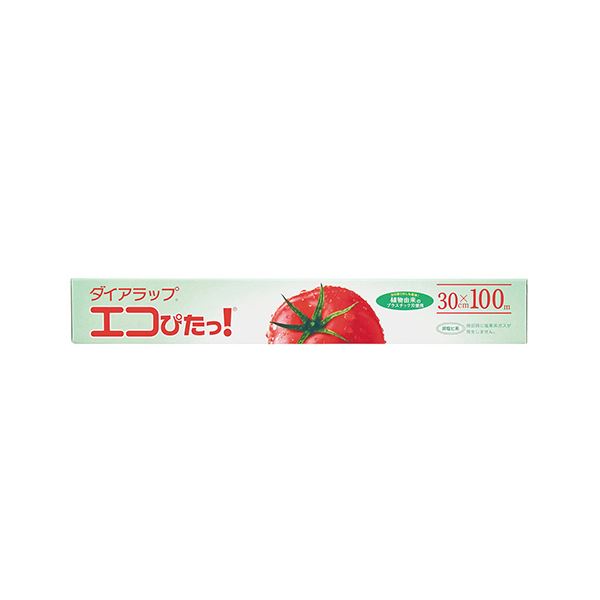 （まとめ）三菱樹脂 ダイアラップ エコぴたっ！30cm×100m 1本【×20セット】 送料無料！の通販は 10,490円