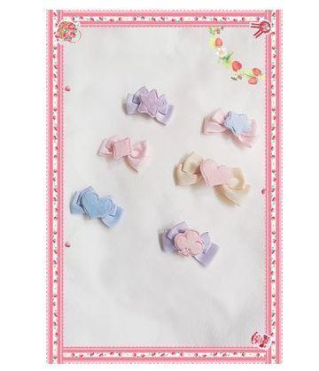 ロリータ マカロンカラー ヘアピン6個セット カラフル かわいい カジュアル リボン ハート クローバー ダイヤ パステルカラー 人気 トレの通販はau Pay マーケット Luxury ラグジュアリー