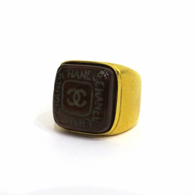 中古 シャネル リング グリポア ヴィンテージ アクセサリー 12号 Bランク ゴールド オレンジ CHANEL メンズ レディース【西神店】｜au  PAY マーケット