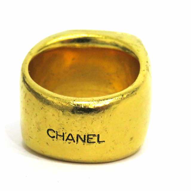 中古 シャネル リング グリポア ヴィンテージ アクセサリー 12号 Bランク ゴールド オレンジ CHANEL メンズ  レディース【西神店】の通販はau PAY マーケット - ブランドリッツ | au PAY マーケット－通販サイト