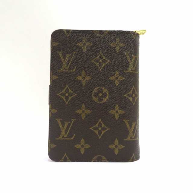 美品LOUISVUITTON ポルト パピエジップ  モノグラム 二つ折り財布