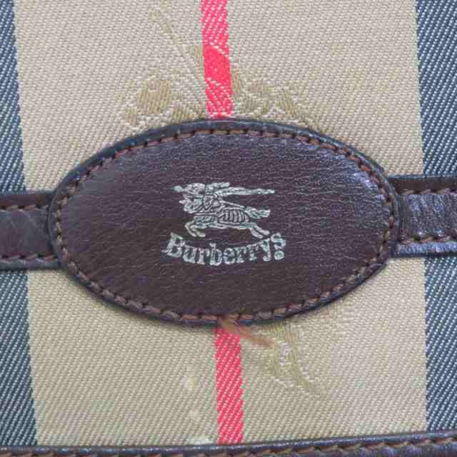 中古 バーバリー ショルダーバッグ チェック柄 ノバチェック シャドーホース Bランク レディース BURBERRY 【西神店】｜au PAY  マーケット