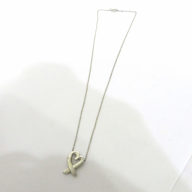 中古 ティファニー TIFFANY&Co. ネックレス ABランク ラヴィングハート