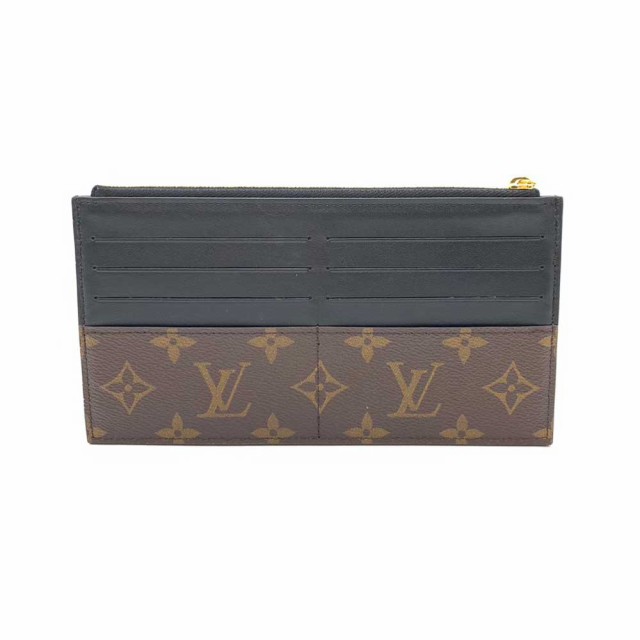 LOUIS VUITTON モノグラム スリムパース ブラウン ABランク 美品bicmbicm