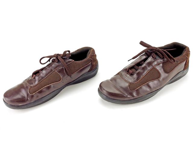 プラダ Prada スニーカー シューズ シューズ 靴 メンズ スポーツライン 中古 T3692の通販はau Pay マーケット ブランドデポtokyo