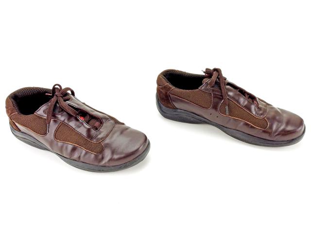 プラダ Prada スニーカー シューズ シューズ 靴 メンズ スポーツライン 中古 T3692の通販はau Pay マーケット ブランドデポtokyo