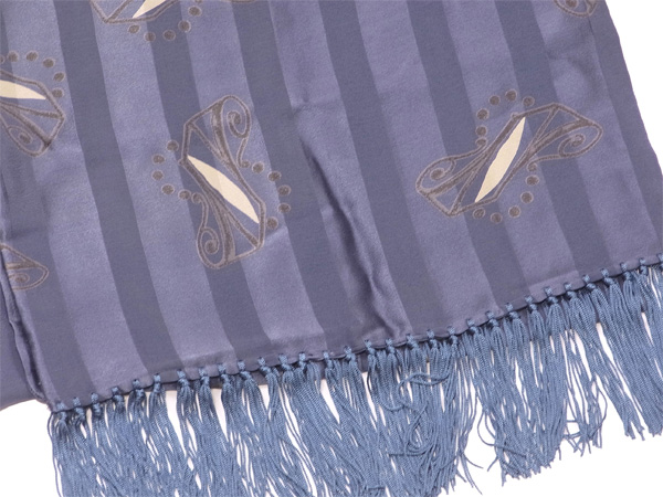 ジョルジオ アルマーニ ストール フリンジ付き レコレツィオーニ ストライプ 中古の通販は