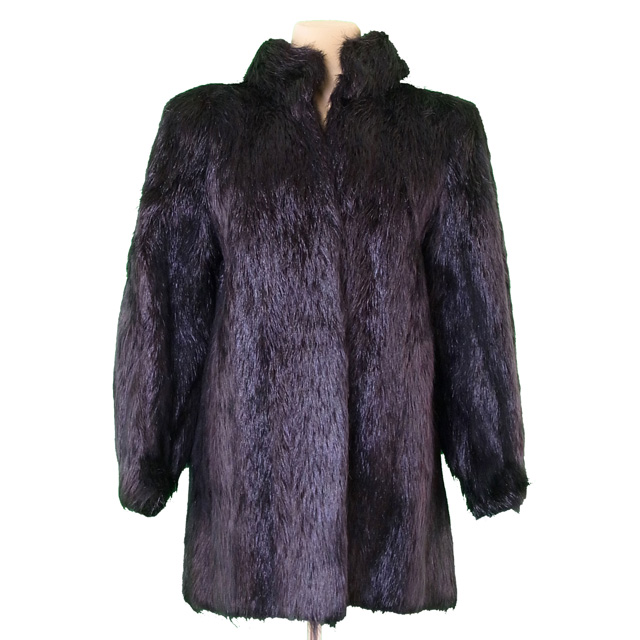 サンローラン Saint Laurent コート 服 上着 服 前開き レディース 毛皮 ファー 中古 T2270の通販はau Wowma ブランドデポ