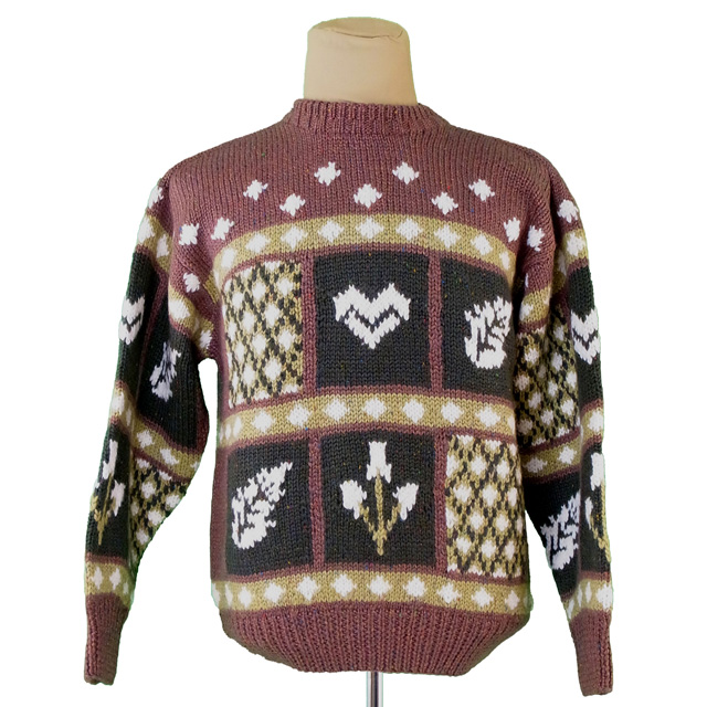 マリオ ヴァレンティノ ニット セーター 長袖 ♯Mサイズ 柄入り 中古の通販は 14,388円