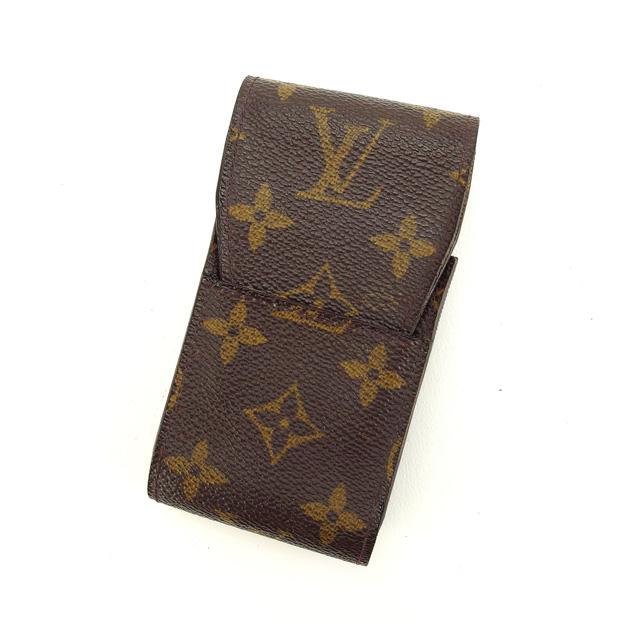 ルイヴィトン シガレットケース タバコケース エテュイシガレット モノグラム 中古の通販は