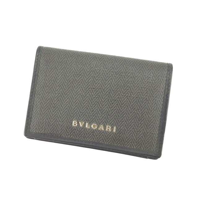 何回か使用しましたBVLGARI　カード入れ　名刺入れ　ブルガリ