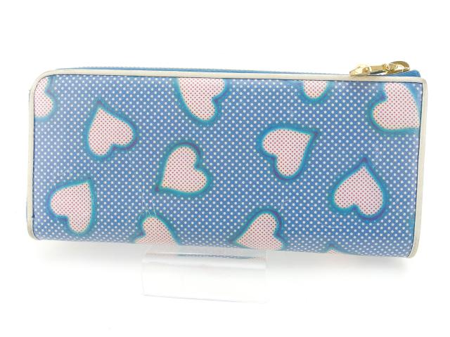 MIUMIU ミュウミュウ　長財布　L字ファスナー　ハート柄 MIU MIU - 【新品】◇ミュウミュウ◇ マドラス レザー / ハート