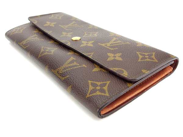 【正規品】ルイヴィトン長財布 二つ折財布 モノグラム ポルトモネクレディ ルイヴィトン 長財布 ファスナー 二つ折り 廃盤レア レディース
