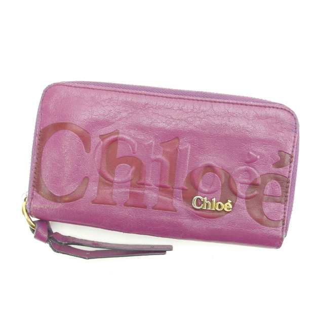 クロエ 長財布 ラウンドファスナー エクリプス 中古の通販は