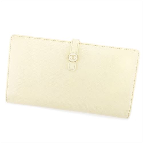 シャネル 長財布 財布 Wホック オールドシャネル ココボタン 中古の通販は
