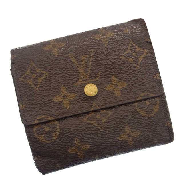 ルイヴィトン LOUIS VUITTON Wホック財布 モノグラム レディース ...