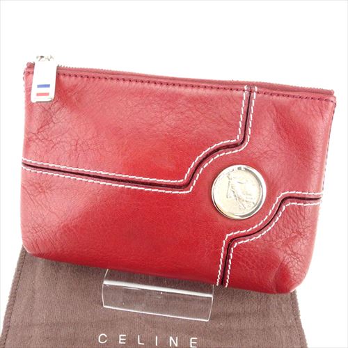 セリーヌ ポーチ 化粧ポーチ ユーロデッセイ 中古の通販は