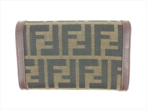 美品 フェンディ FENDI 二つ折り財布 ズッカ柄 L字ファスナー 楽天市場】【財布】FENDI フェンディ ズッカ柄 L字ファスナー