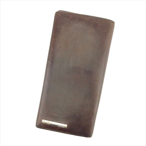 カルティエ 長財布 ファスナー付き 長財布 サントス 中古の通販は 27,959円