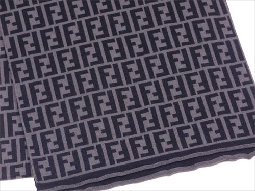 フェンディ Fendi マフラー レディース メンズ 可 ズッカ 中古 T7330の通販はau Pay マーケット ブランドデポtokyo