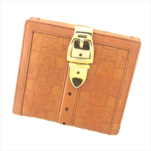 グッチ Wホック財布 二つ折り 財布 ホースビット 中古の通販は