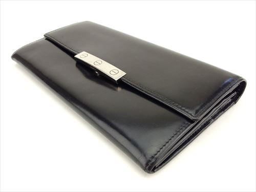楽天市場】カルティエ ラブコレクション 長財布 ブラック レザー