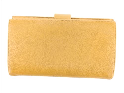 シャネル 長財布 がま口 オールドベージュゴールド　キャビアスキン シャネル 長財布 がま口 財布 オールドシャネル ココマーク