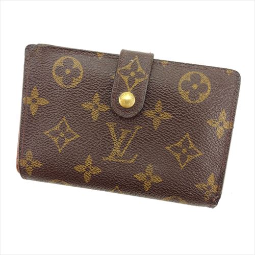 ルイ ヴィトン Louis Vuitton がま口 財布 小物 財布 サイフ 二つ折り レディース メンズ モノグラム 中古 T8109の通販はau Pay マーケット ブランドデポ