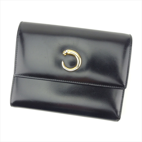 カルティエ 三つ折り 財布 パンテール 中古の通販は 19,191円