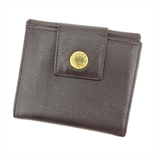ブルガリ Wホック 財布 二つ折り 財布 ブルガリブルガリ 中古 ブルガリ Wホック 財布 二つ折り 財布 ブルガリブルガリ 中古