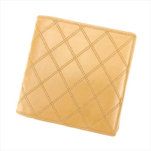CHANEL ハッピークローバー 折財布