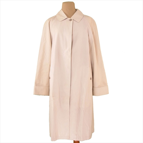 バーバリー コート シングル ロング レディース ♯9ARサイズ ステン  