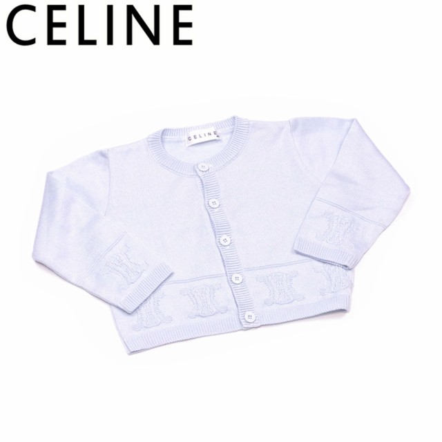 (お得な特別割引価格)ベビー服(女の子用) ~95cm年末年始クーポン商品 セリーヌ カーディガン ニット 長袖 ♯キッズ90