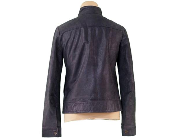 キャサリン ハムネット Katharine Hamnett ジャケット アウター レディース Mサイズ ライダース ブラック ゴールド 牛革 レザー 人気 の通販はau Pay マーケット ブランドデポtokyo