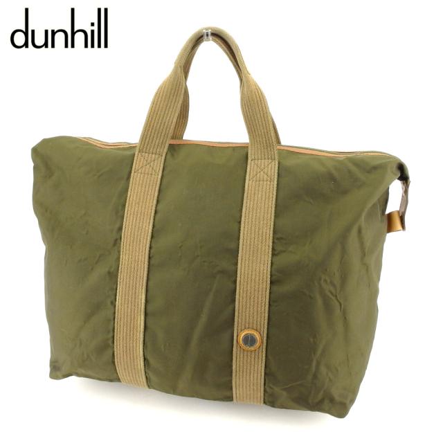 ダンヒル ボストンバッグ トラベルバッグ ハンドバッグ dマーク 中古の通販は 16,978円