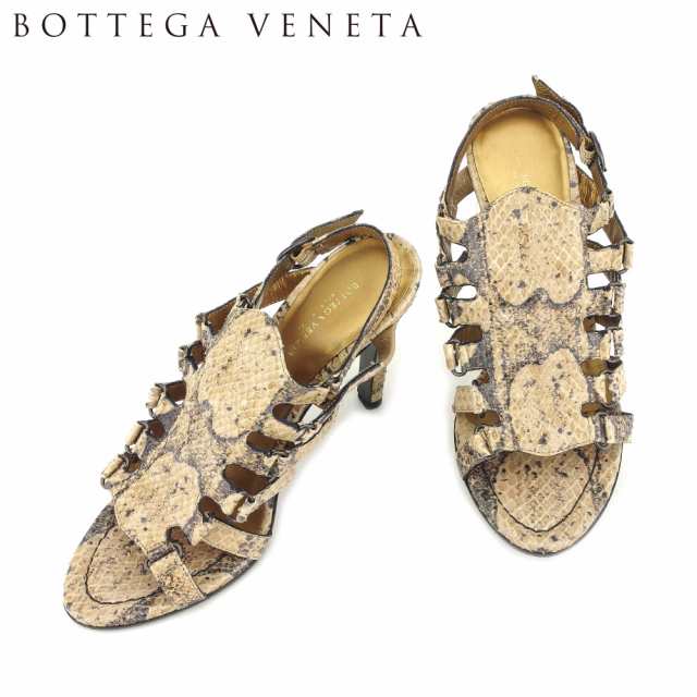 ■管理番号：D2008 ◆参考価格：円 【商品説明】 ボッテガ ヴェネタ【BOTTEGA VENETA】の 「35サイズ」 サンダルです。 高級なパイソンレザーを使用&star;オシャレなグラ