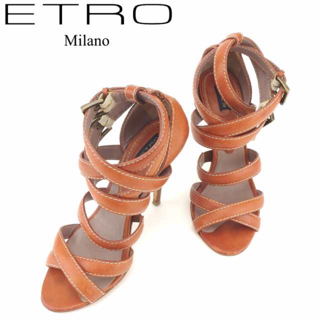 ■管理番号：E1375 ◆参考価格：円 【商品説明】 エトロ【ETRO】の #38 サンダルです。 ◆ランク 【6】 【6】通常の使用感があるお品物 【状態】 まだまだ十分にお使いいただけます。 アウ