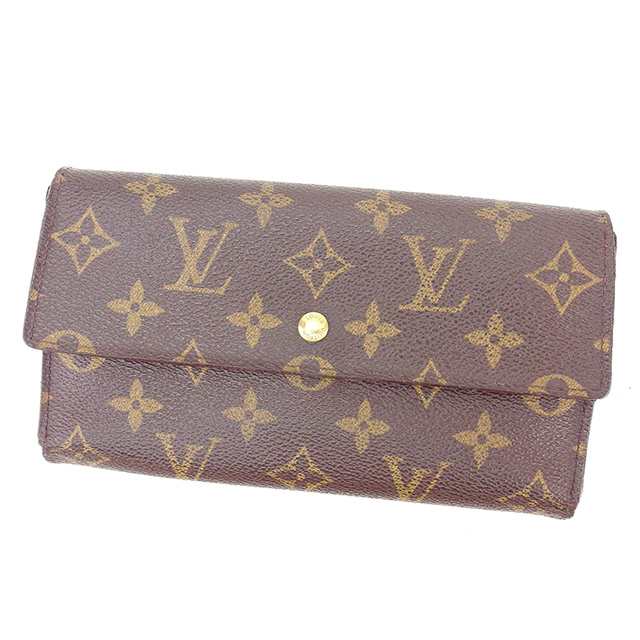 LOUIS VUITTON モノグラム三つ折財布