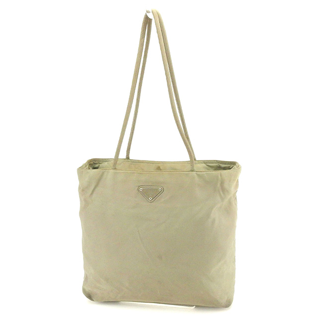 プラダ Prada トートバッグ バッグ バック トート ショルダーバッグ レディース メンズ 可 トライアングルロゴ 中古 A1485の通販はau Pay マーケット ブランドデポtokyo