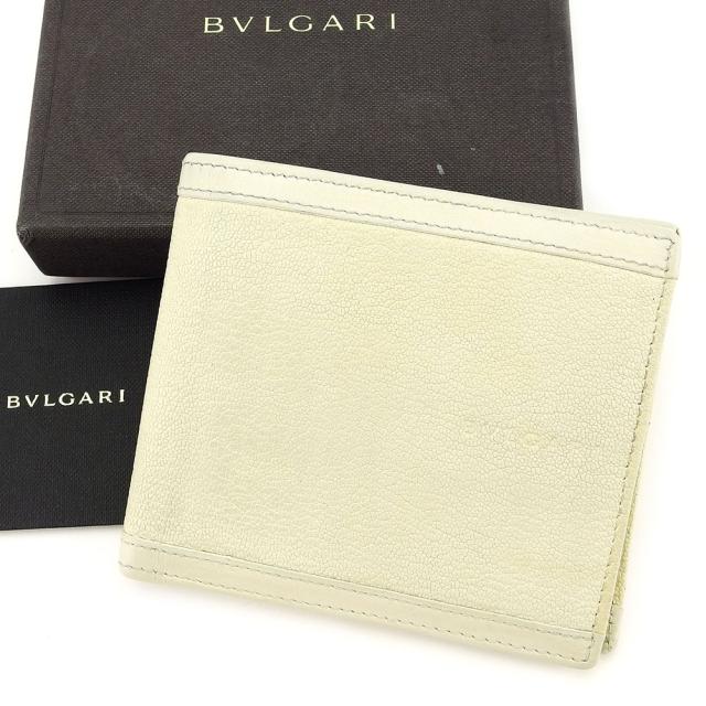 ブルガリ Bvlgari 二つ折り財布 財布 小物 サイフ 財布 小物 メンズ可 中古 T3125の通販はau Pay マーケット ブランドデポ