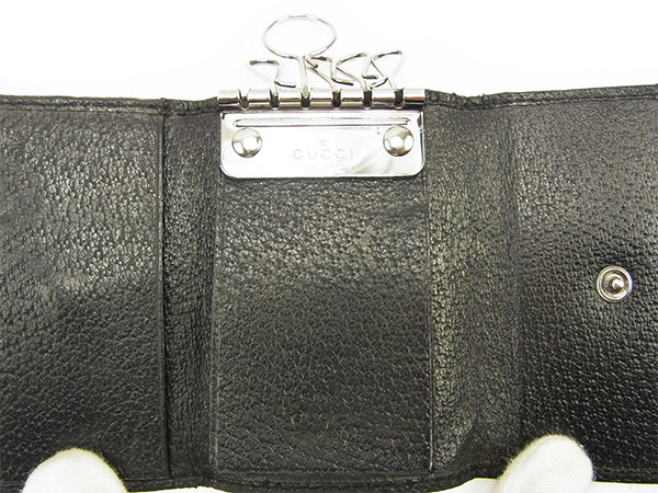 ✨美品✨GUCCI グッチ 6連 キーケース　GGキャンバス　4565 男女兼用 楽天市場】【未使用品】GUCCI グッチ GGキャンバス レザー 6連
