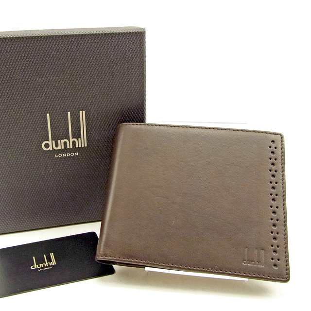 ダンヒル ｄｕｎｈｉｌｌ 二つ折り札入れ 二つ折り財布 メンズ可 未使用 T939の通販はau Pay マーケット ブランドデポ