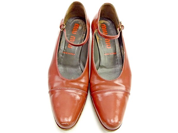 ミュウミュウ パンプス # 37 1 2 中古 その他パンプス