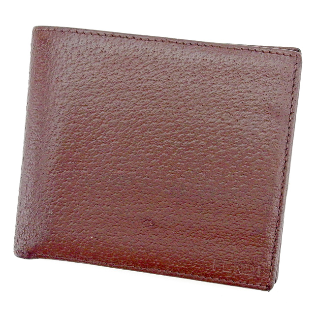 フェンディ 二つ折り札入れ 財布 中古の通販は