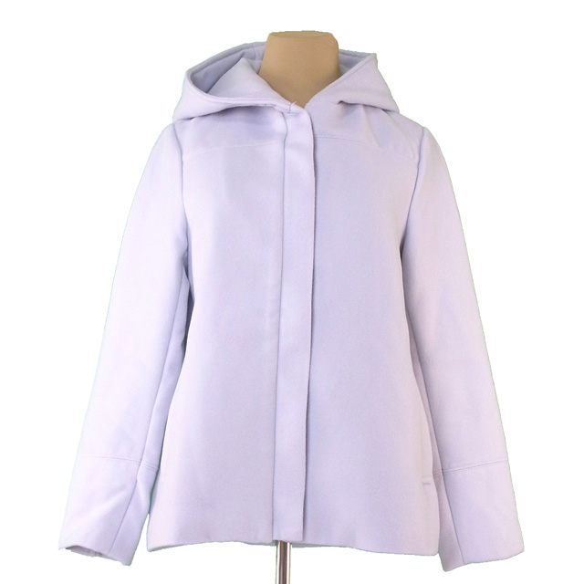 トランテアン ソン ドゥ モード コート ジップアップ フード付き ♯36サイズ フレアー 中古の通販は