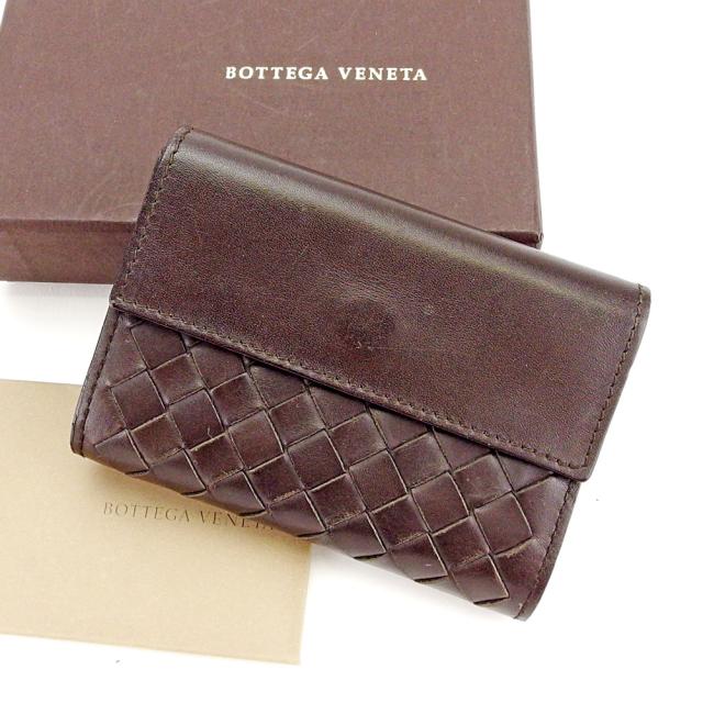 期間限定p10倍 ボッテガ ヴェネタ カードケース 名刺入れ イントレチャート ダークブラウン Bottega Veneta 中古 Tの通販はau Pay マーケット ブランドデポ